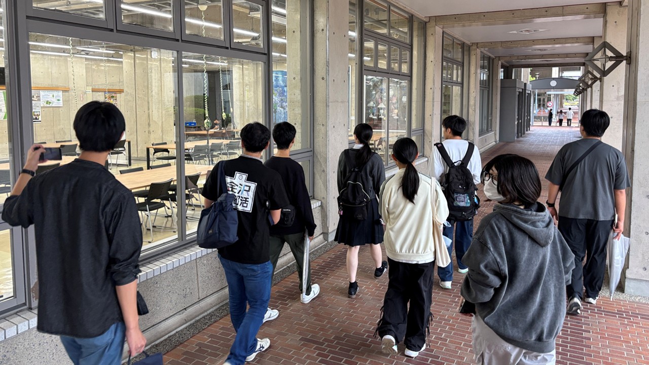 金沢工業大学キャンパス見学を開催しました!